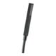 Duravit Douchette 212 mm, raccord G 1/2, angle, noir mat-1