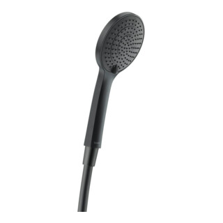 Duravit Douchette 3 jets 110 245 mm, raccord G 1/2, noir mat