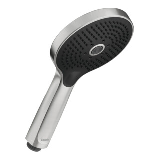 Duravit Douchette 3jets Click 120 MinusFlow 240mm, Conn. G 1/2, ES brossé