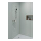 Duravit Douchette 3jets Click 120 MinusFlow 240mm, Conn. G 1/2, ES brossé-4