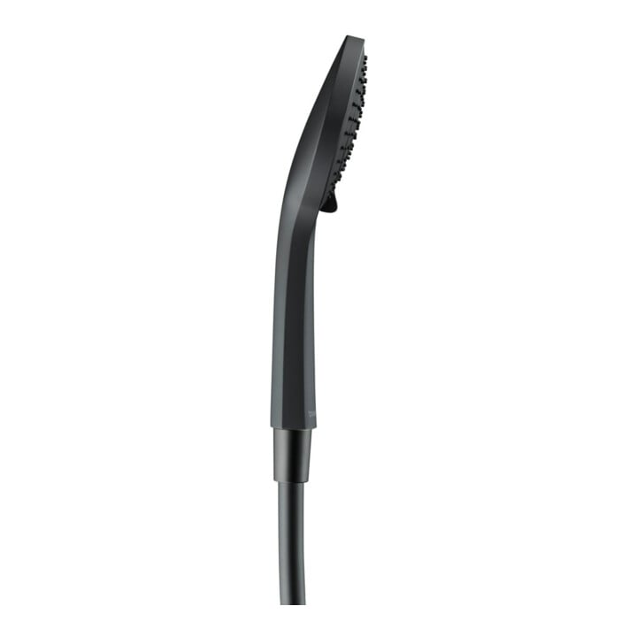Duravit Douchette à main 3jet 110 MinusFlow 245 mm, Conn. G 1/2, D 110 mm, noir mat