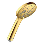 Duravit Douchette à main 3jet 110 MinusFlow 245mm, A-Gew G 1/2, D 110mm, or poli