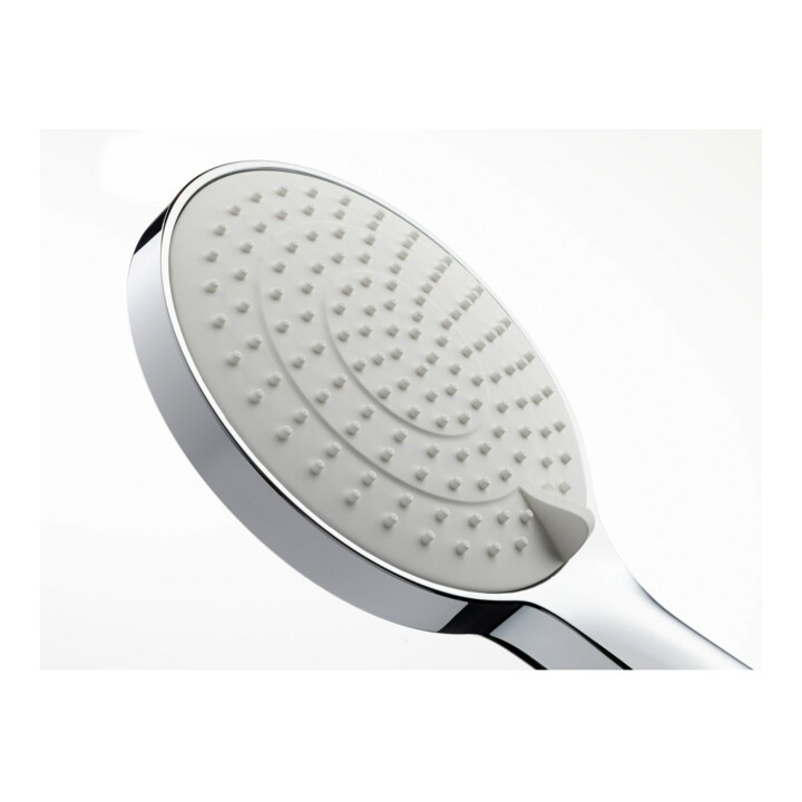 Duravit Douchette à main 3jet 110 MinusFlow 245mm, Conn. G 1/2, D 110mm, chr/blc