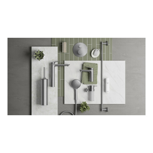 Duravit Douchette à main 3jets 110 MinusFlow 245mm, A-Gew G 1/2, D 110mm, ES courbée
