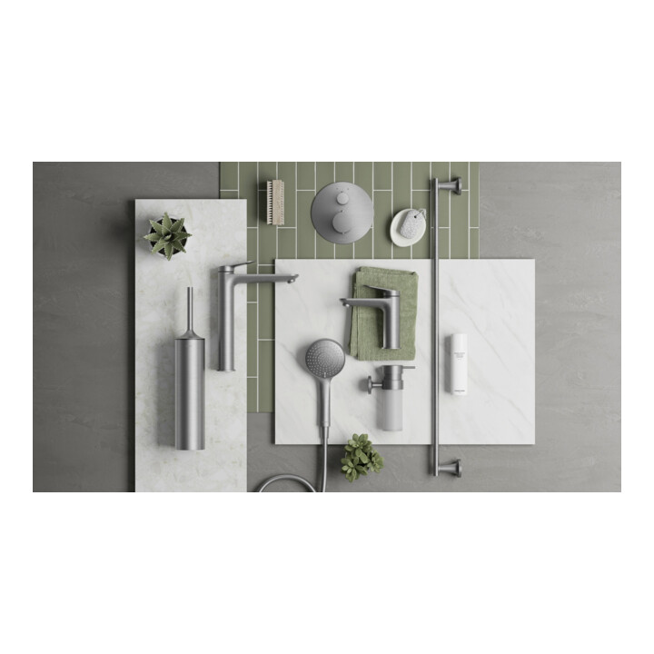 Duravit Douchette à main 3jets 110 MinusFlow 245mm, A-Gew G 1/2, D 110mm, ES courbée