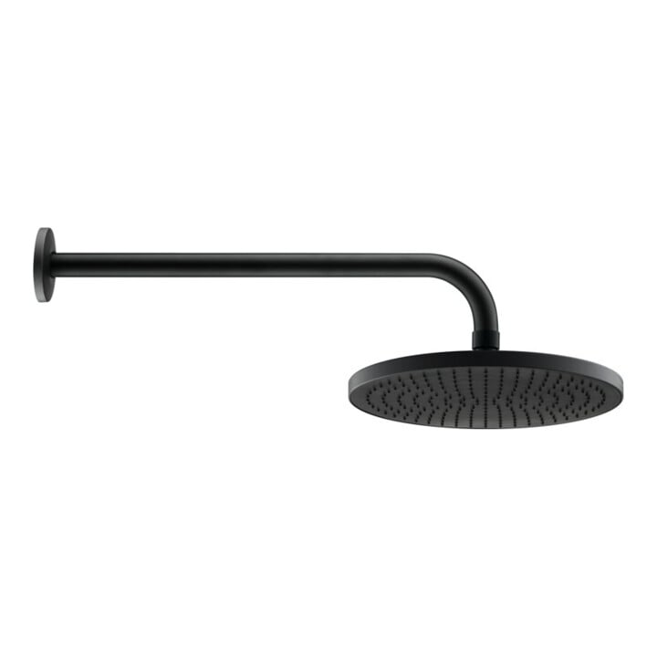 Duravit Douchette tête 1jet 230 d 230 mm, raccord G 1/2, noir mat