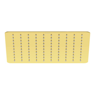 Duravit Douchette tête 1jet 300 300x300mm, raccord G 1/2, or poli