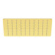 Duravit Douchette tête 1jet 300 300x300mm, raccord G 1/2, or poli-1