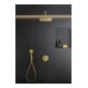 Duravit Douchette tête 1jet 300 300x300mm, raccord G 1/2, or poli-2