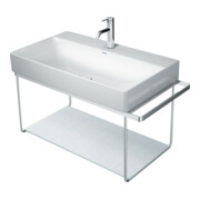 Duravit DuraSquare Console métallique 86,5x45 cm, suspendue, chrome