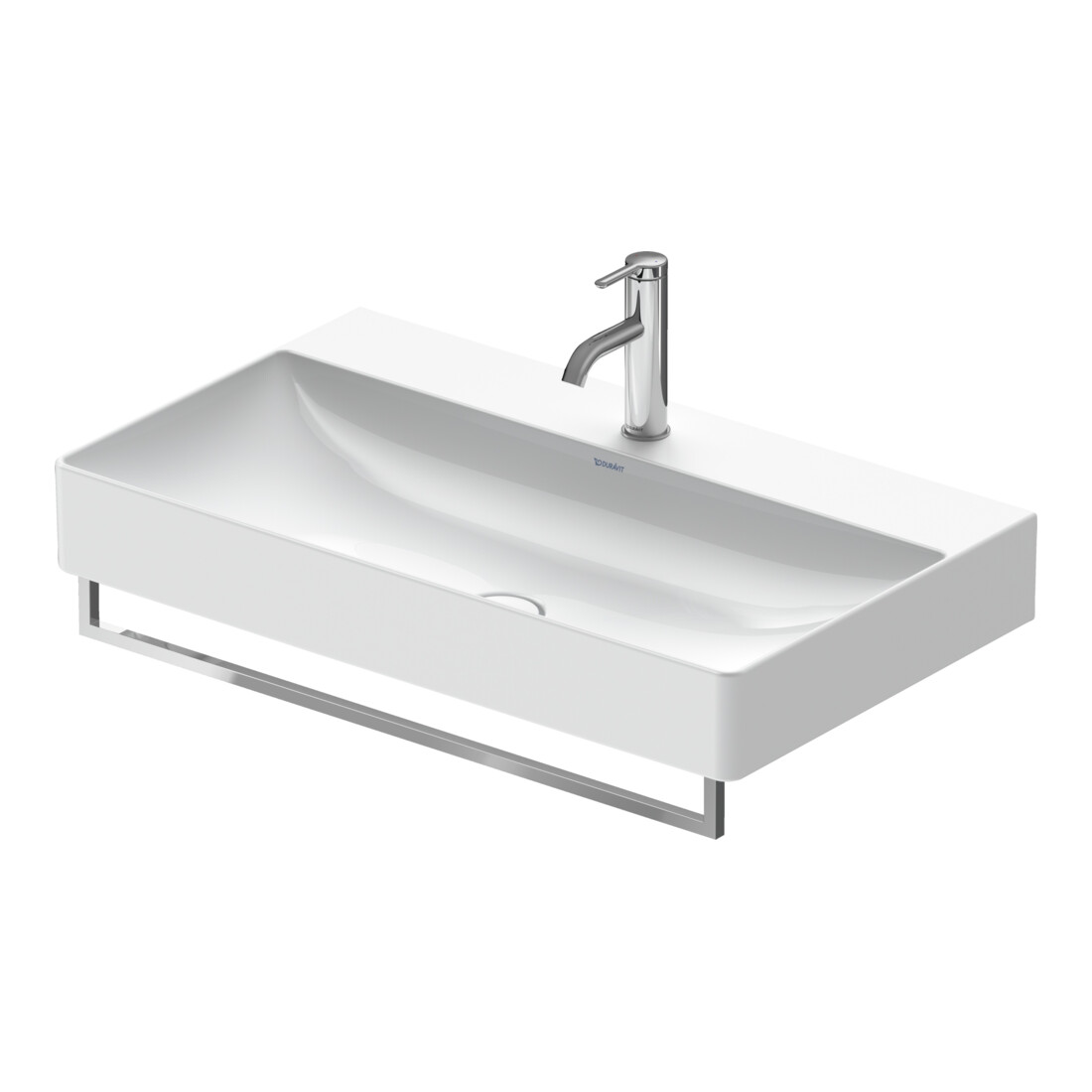 Duravit DuraSquare Porte-serviettes 74,6 cm, noir mat