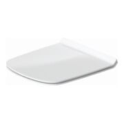 Duravit DuraStyle Abattant WC sans abaissement, charnières inox, blanc-1