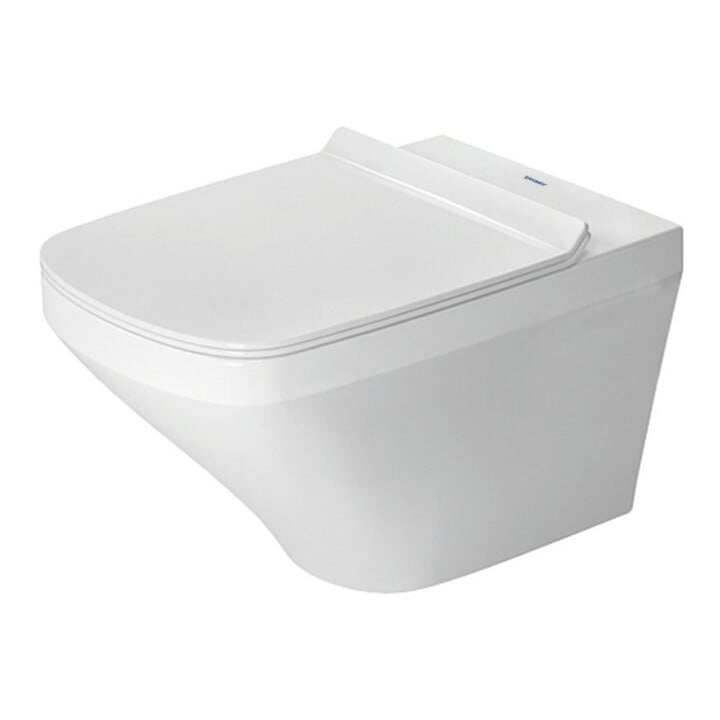 Duravit DuraStyle Abattant WC sans abaissement, charnières inox, blanc