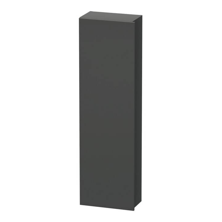 Duravit DuraStyle Armoire haute 40x24x140 cm, porte à gauche, graphite mat