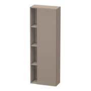 Duravit DuraStyle Armoire haute 50x24x140 cm, porte droite, basalte mat
