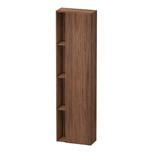 Duravit DuraStyle Armoire haute 50x24x180 cm, porte droite, noyer foncé