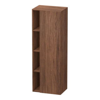 Duravit DuraStyle Armoire haute 50x36x140 cm, porte droite, noyer foncé