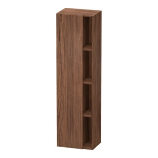 Duravit DuraStyle Armoire haute 50x36x180 cm, porte gauche, noyer foncé