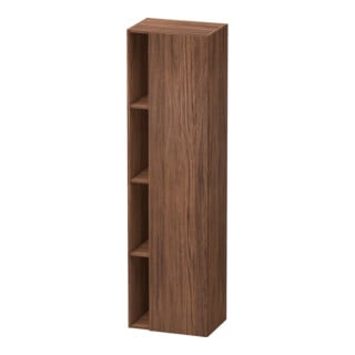 Duravit DuraStyle Armoire haute 50x36x180cm, porte droite, noyer foncé