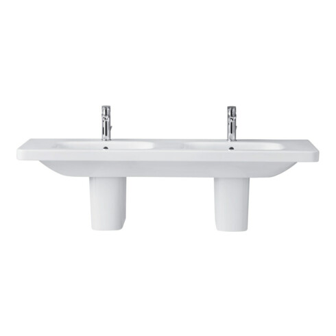 Duravit DuraStyle Demi-colonne 17,5x28 cm, suspendue, blanche