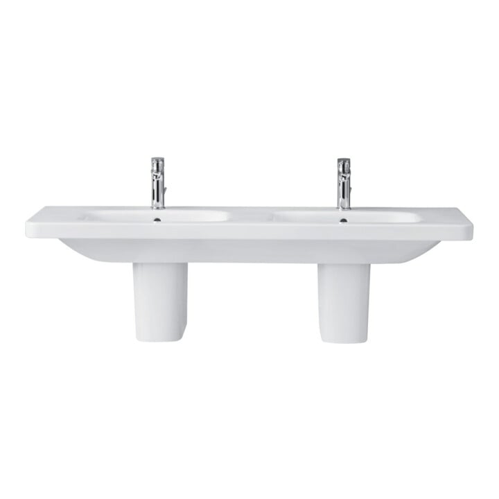 Duravit DuraStyle Demi-colonne 17,5x28 cm, suspendue, blanche