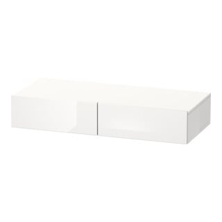 Duravit DuraStyle étagère tiroir 100x44 cm, 2 tiroirs, blanc mat, avec console