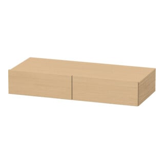 Duravit DuraStyle Étagère tiroir 100x44 cm, 2 tiroirs, blanc œuf, avec console