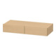 Duravit DuraStyle Étagère tiroir 100x44 cm, 2 tiroirs, blanc œuf, avec console-1