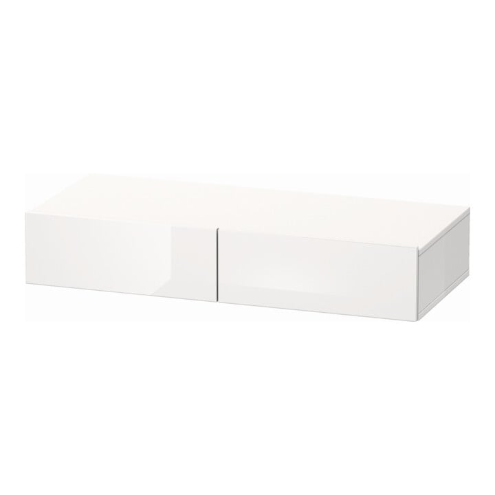 Duravit DuraStyle Étagère tiroir 100x44 cm, 2 tiroirs, blanc œuf, avec console