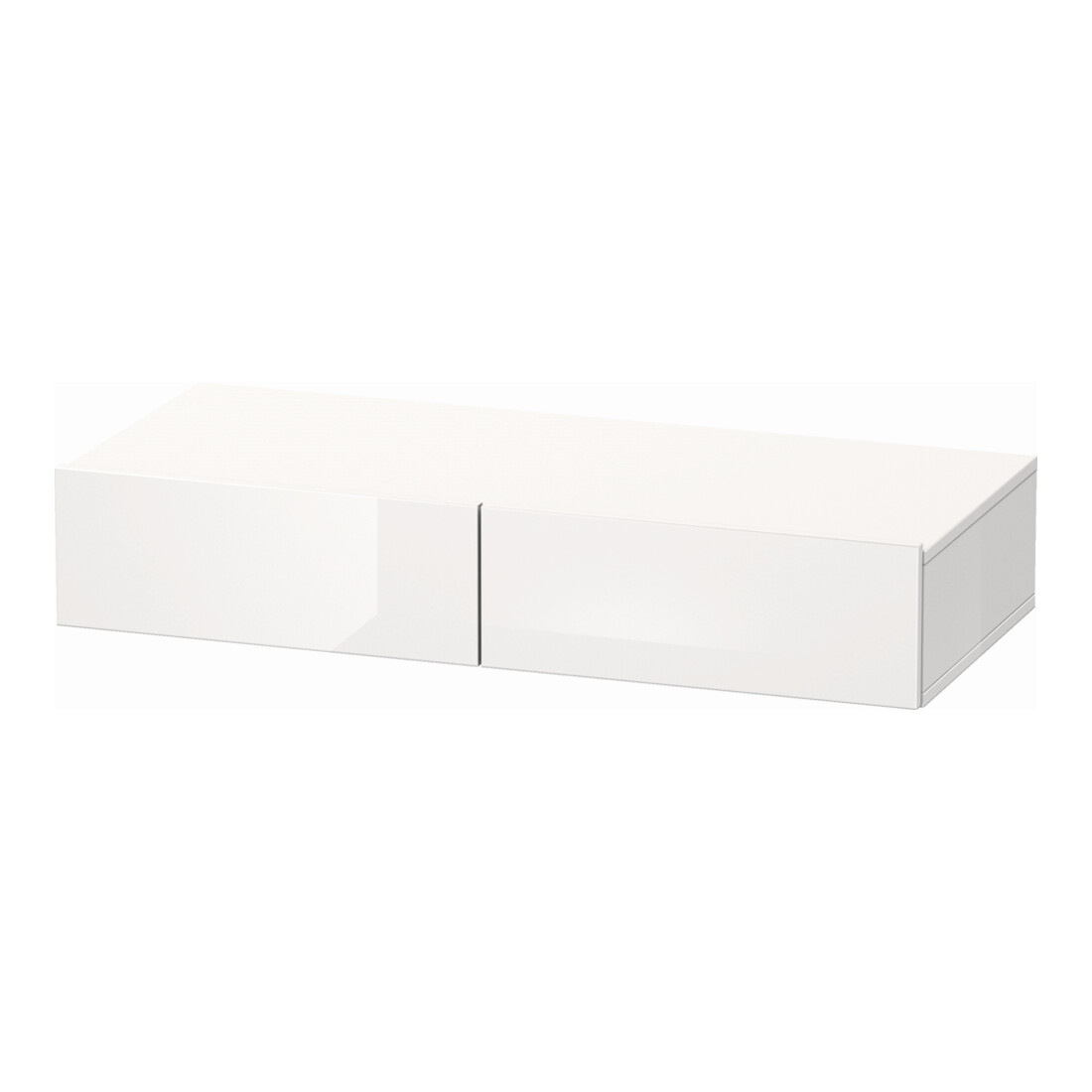 Duravit DuraStyle Étagère tiroir 100x44cm, 2 tiroirs, blanc œuf, avec console