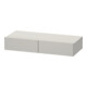 Duravit DuraStyle Étagère tiroir 100x44cm, 2 tiroirs, gris béton, avec console-1