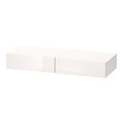 Duravit DuraStyle Étagère tiroir 120x44 cm, 2 tiroirs, blanc, avec console