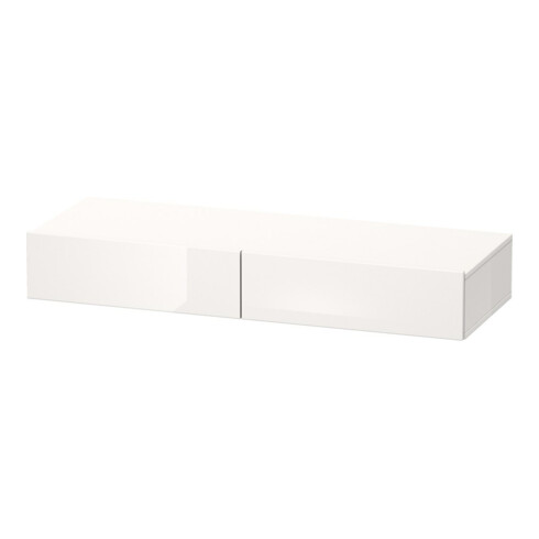 Duravit DuraStyle Étagère tiroir 120x44 cm, 2 tiroirs, blanc brillant/mat, avec console