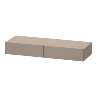 Duravit DuraStyle Étagère tiroir 120x44cm, 2 tiroirs, blanc mat, avec console
