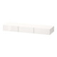 Duravit DuraStyle Étagère tiroir 150x44 cm, 3 tiroirs, blanc brillant/blanc mat, avec console-1