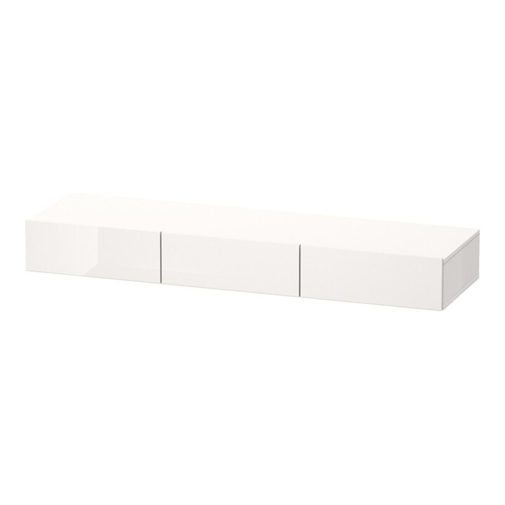 Duravit DuraStyle Étagère tiroir 150x44cm, 3 tiroirs, blanc mat, avec console