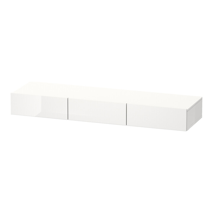 Duravit DuraStyle Étagère tiroir 150x44cm, 3 tiroirs, Noyer naturel, avec console