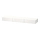Duravit DuraStyle étagère tiroir 180x44 cm, 3 tiroirs, blanc mat, avec console-1