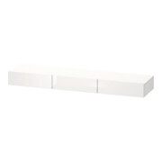 Duravit DuraStyle étagère tiroir 180x44 cm, 3 tiroirs, blanc mat, avec console-1
