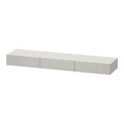 Duravit DuraStyle Étagère tiroir 180x44 cm, 3 tiroirs, gris béton, avec console