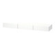 Duravit DuraStyle Étagère tiroir 180x44cm, 3 tiroirs, blanc mat, avec console-1