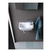 Duravit DuraStyle Lavabo mural 36x22 cm, avec trou robinet, blanc-4