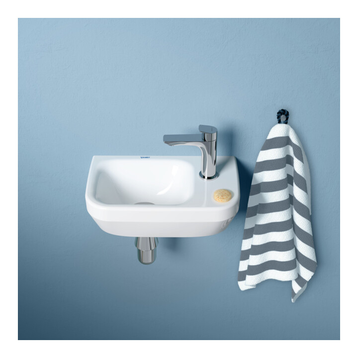 Duravit DuraStyle Lavabo mural 36x22 cm, avec trou robinet, blanc