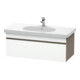 Duravit DuraStyle Meuble sous lavabo 100x45,3 cm, blanc, 1 tiroir, suspendu-1