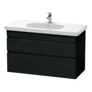 Duravit DuraStyle Meuble sous lavabo 100x45,3 cm, blanc œuf, 2 tiroirs, suspendu