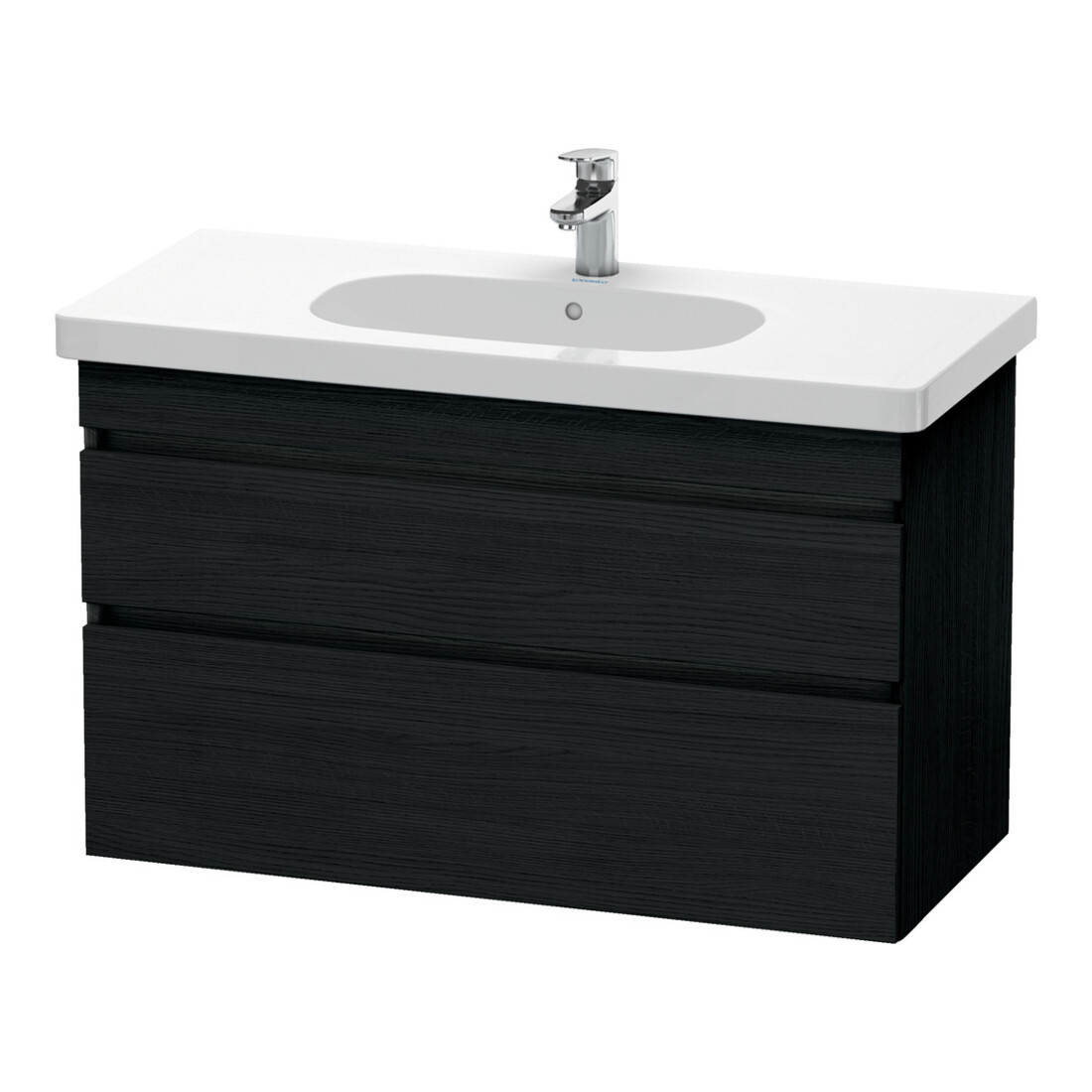 Duravit DuraStyle Meuble sous lavabo 100x45,3 cm, blanc œuf, 2 tiroirs, suspendu