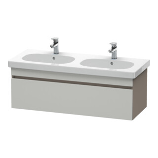Duravit DuraStyle Meuble sous-lavabo 115x45,3 cm, béton/mat, 1 tiroir, suspendu