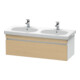 Duravit DuraStyle Meuble sous-lavabo 115x45,3 cm, blanc mat, 1 tiroir, suspendu-1
