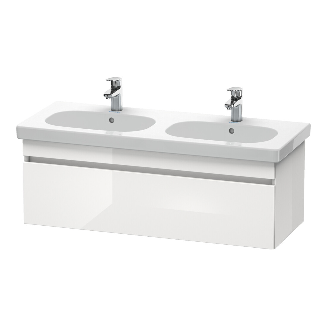 Duravit DuraStyle Meuble sous-lavabo 115x45,3 cm, blanc mat, 1 tiroir, suspendu
