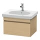 Duravit DuraStyle Meuble sous-lavabo 60x45,3 cm, blanc œuf, 1 tiroir, suspendu-1